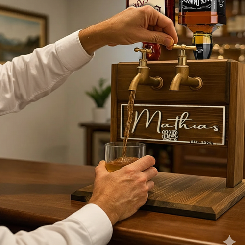 Personalized Whiskey Dispenser